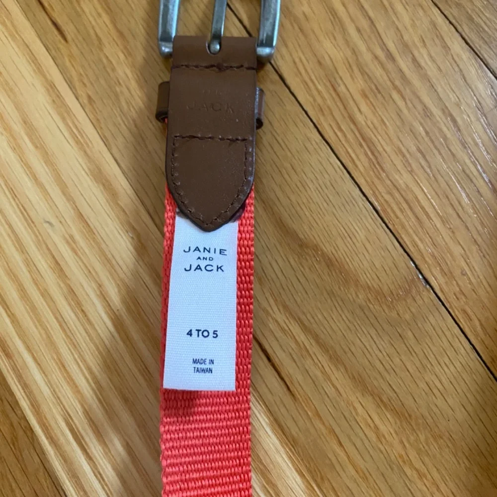 Janie and Jack nautical leather belt
